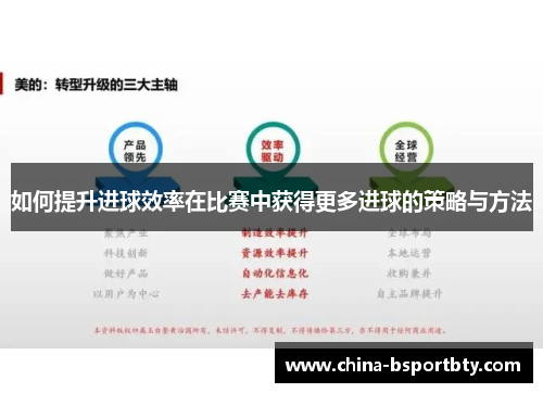 如何提升进球效率在比赛中获得更多进球的策略与方法